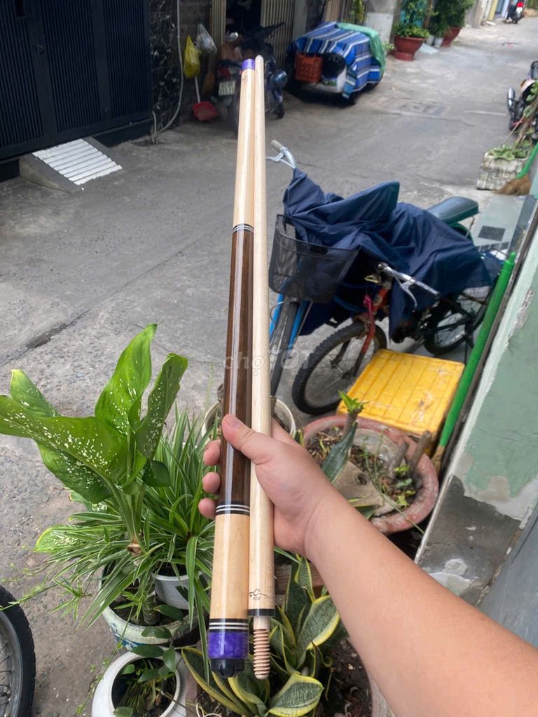 Cơ bida Longoni Gỗ Nâu, Tím. Mua bán Đồ thể thao, Dã ngoại tại Quận 3 Tp Hồ Chí Minh được đăng bởi nguyên hình 1