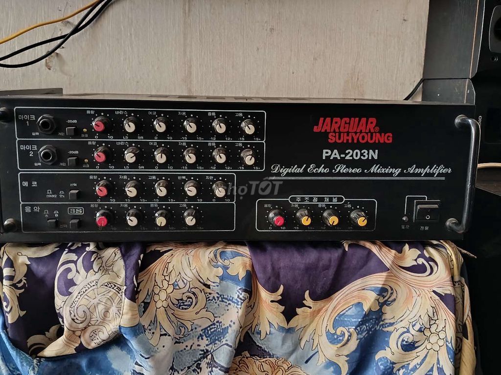 Amply Jarguar Suhyoung PA-203N Đen Rất mới. Mua bán Tivi, Âm thanh tại Quận Lê Chân Hải Phòng được đăng bởi thanh lý đồ bán giá chuẩn không mặc cả  hình 1