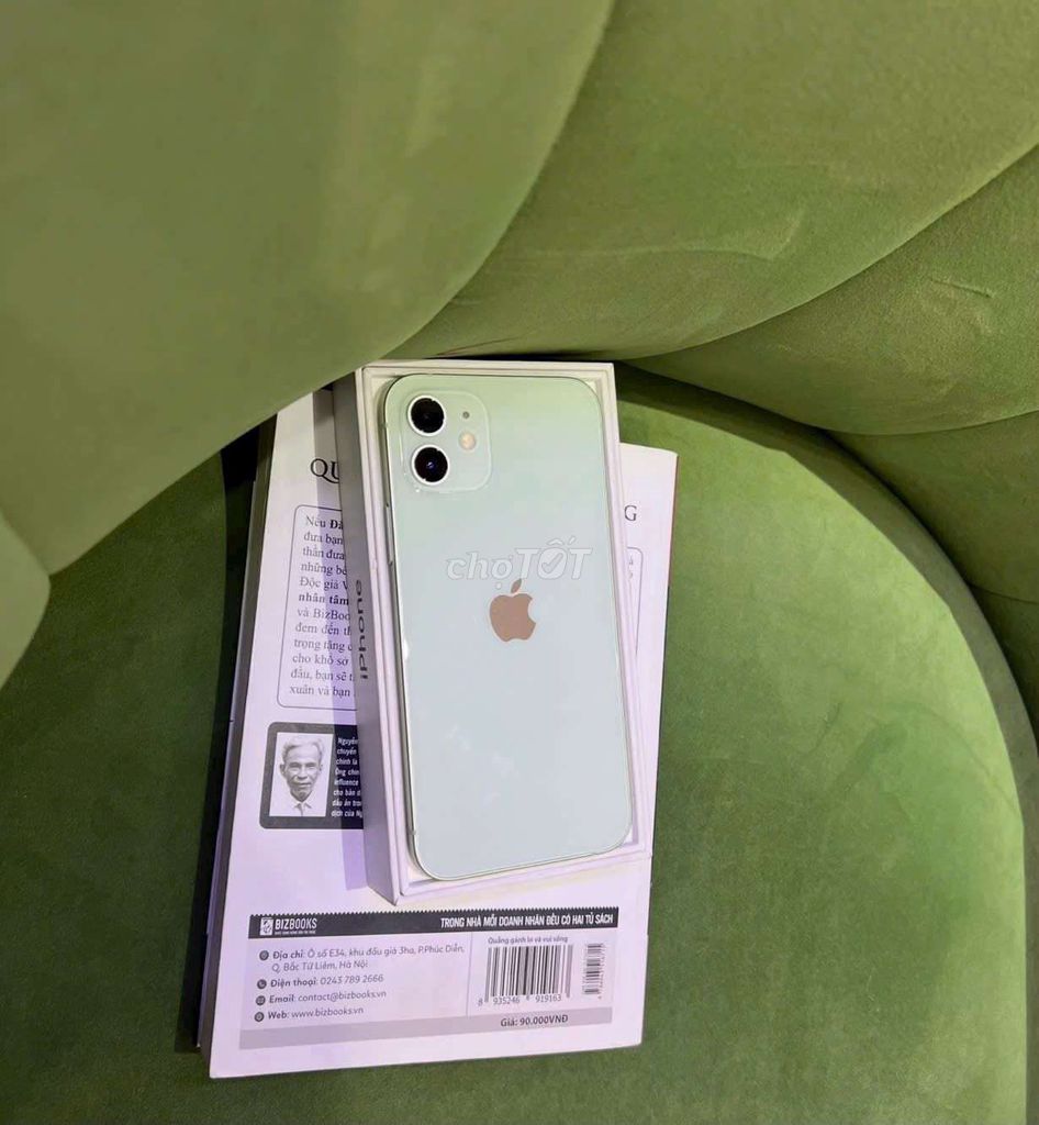 iPhone 12-64gb green qtế mỹ pin new100 zin keng. Mua bán Điện thoại tại Quận 3 Tp Hồ Chí Minh được đăng bởi Nam Á Mobile hình 1