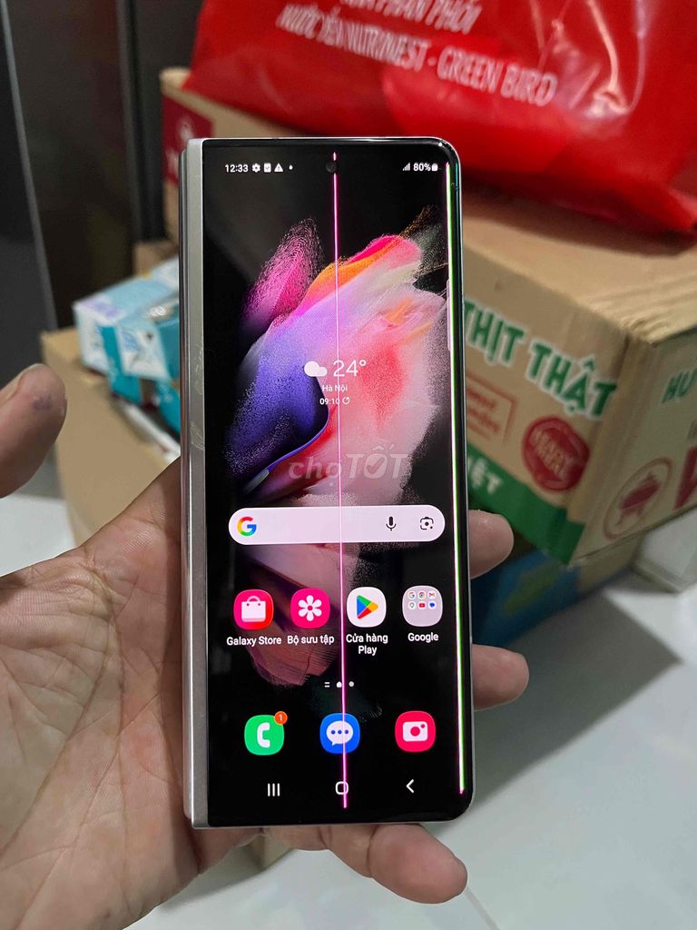 Samsung Galaxy Z Fold3 12GB/256GB Bạc. Mua bán Điện thoại tại Huyện Hóc Môn Tp Hồ Chí Minh được đăng bởi Phạm Tuân hình 1