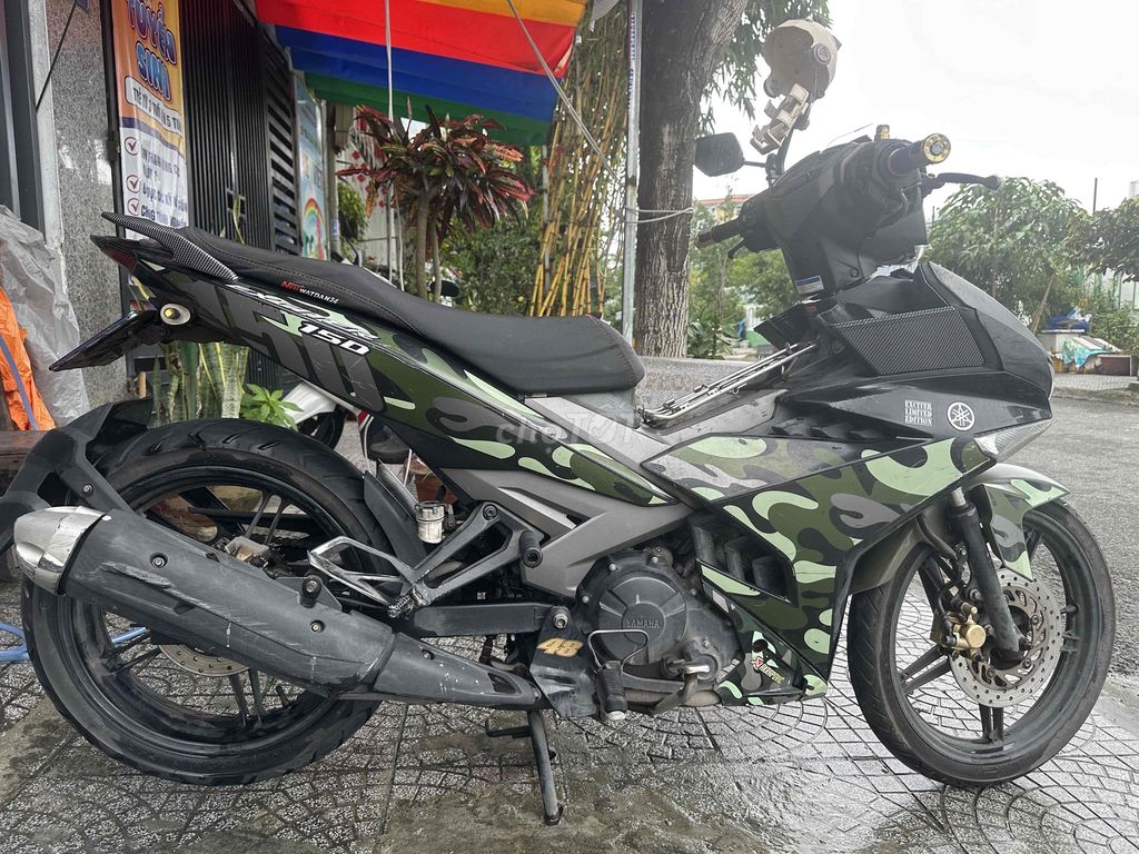 Yamaha Exciter 150 2016 Xanh bộ đội. Mua bán Xe máy tại Quận Sơn Trà Đà Nẵng được đăng bởi Tuấn hình 2