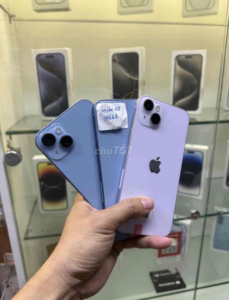 Apple iPhone 14 Plus 128GB xanh. Mua bán Điện thoại tại Quận Hai Bà Trưng Hà Nội được đăng bởi hoang chi hình 1