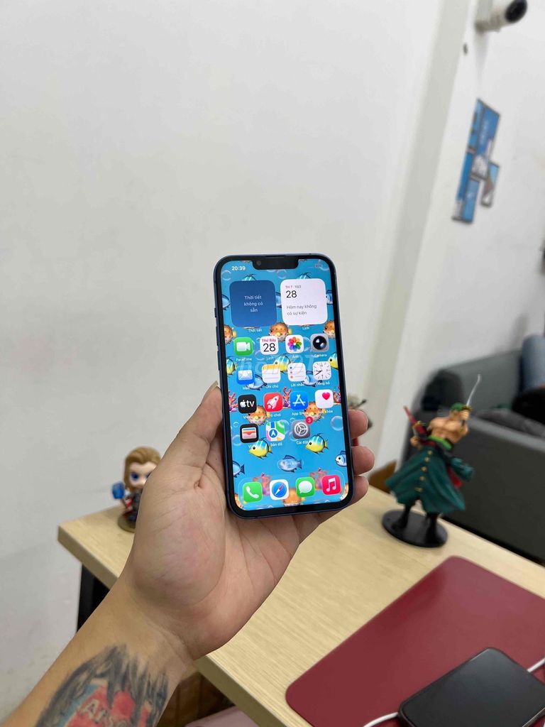 Apple iPhone 13 128GB Xanh 99% Full Chức Năng. Mua bán Điện thoại tại Quận Cầu Giấy Hà Nội được đăng bởi Trung Kiên Trả Góp Bao Nợ Xấu hình 1