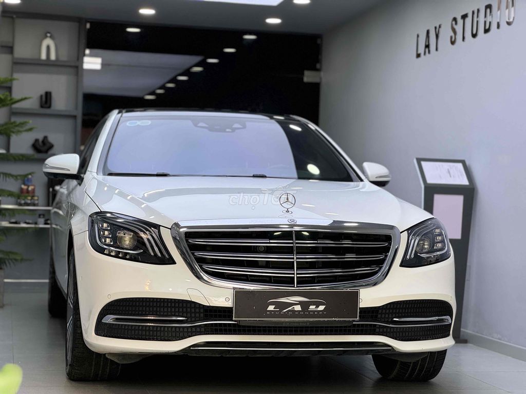 Mercedes Benz S Class 2019 S 450L Luxury Trắng Nâu