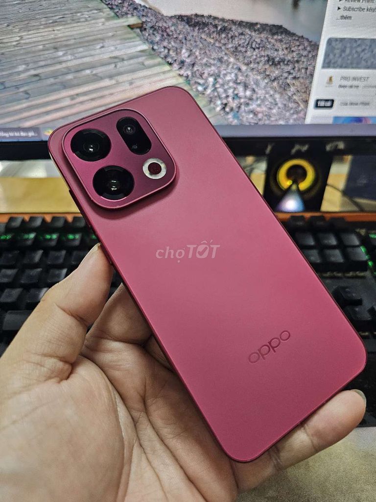 OPPO Find X9 12GB/256GB màu đỏ đẹp. Mua bán Điện thoại tại Thành phố Buôn Ma Thuột Đắk Lắk được đăng bởi Phúc Khang Mobile hình 1