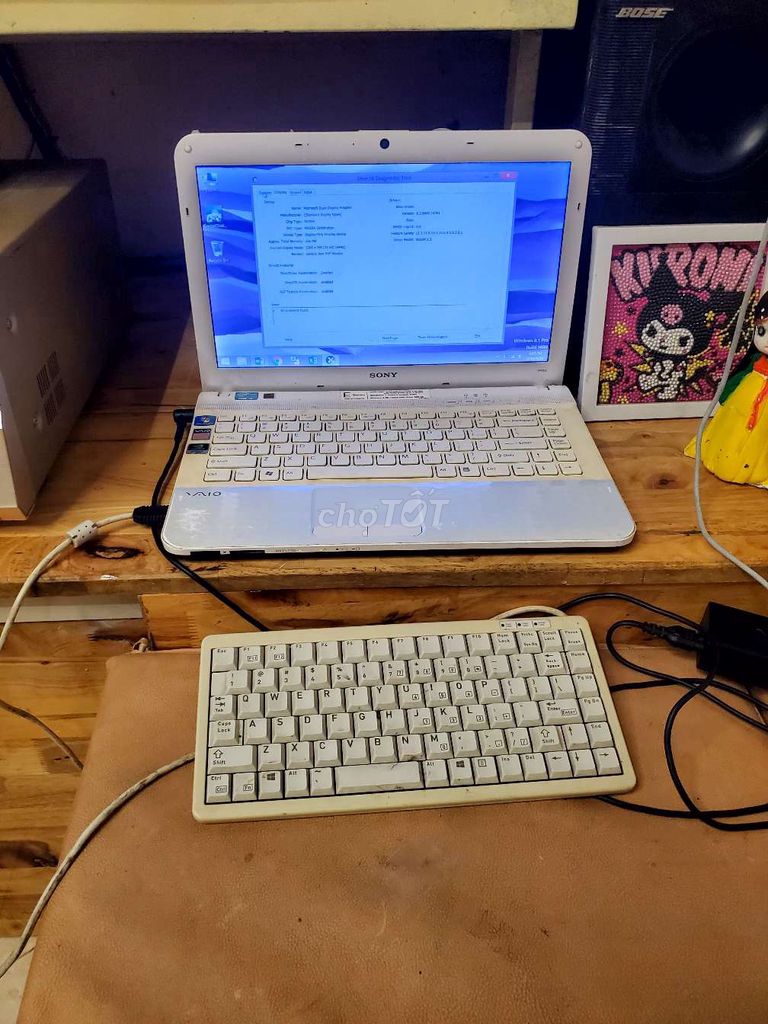 Sony Vaio i5 8GB/500GB Trắng Đã sử dụng. Mua bán Laptop tại Huyện Hóc Môn Tp Hồ Chí Minh được đăng bởi Lê Đình Thêm hình 1
