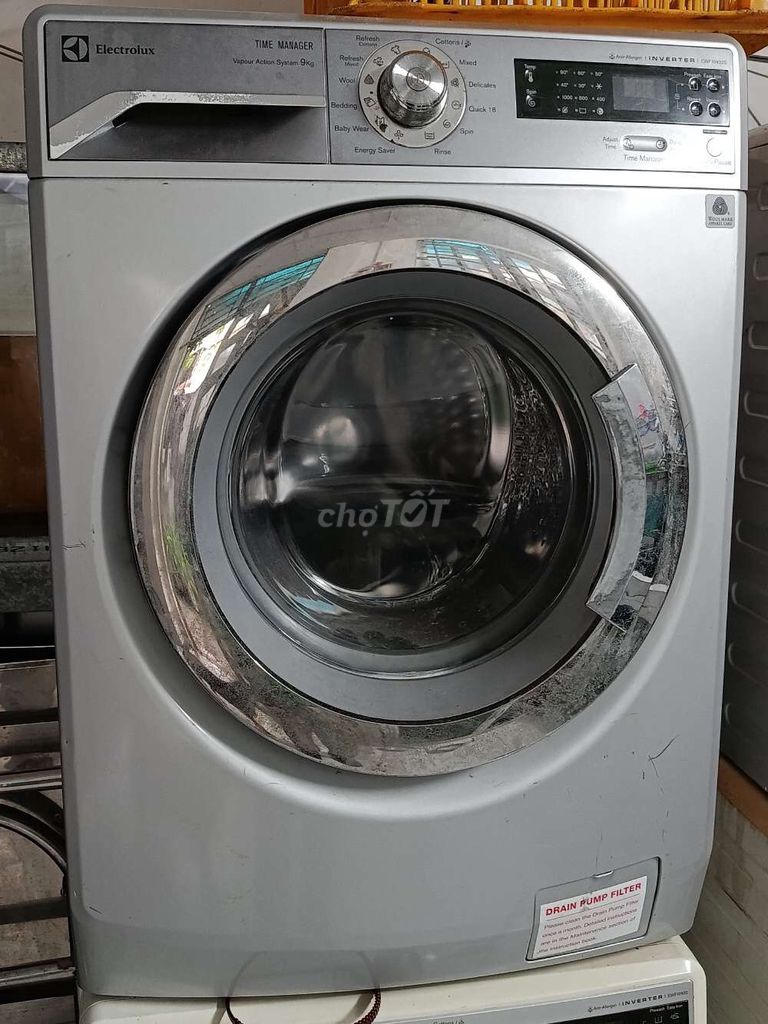 Máy giặt Electrolux 8kg Inverter Giặt sấy Bạc. Mua bán Máy giặt tại Huyện Hóc Môn Tp Hồ Chí Minh được đăng bởi Dũng Nguyễn Quang hình 1