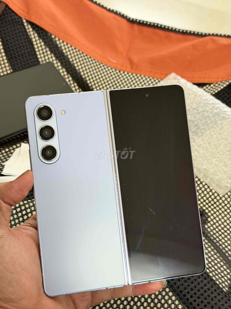 Samsung Galaxy Z Fold5 VN 512GB Xanh Bạc. Mua bán Điện thoại tại Quận 5 Tp Hồ Chí Minh được đăng bởi Gia Bảo hình 1