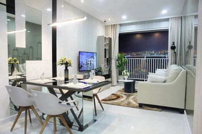 Căn Hộ Oriental Plaza 80m2__2PN__Đầy đủ nội thất.