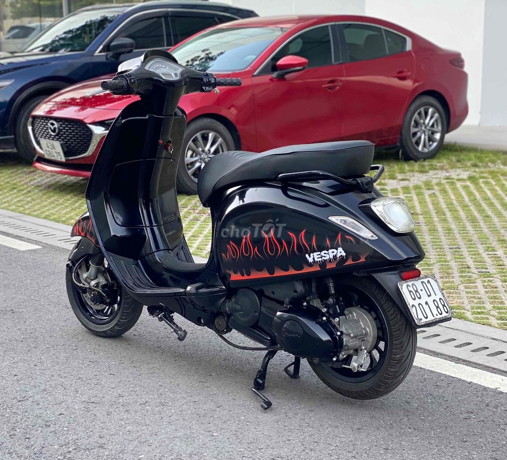 Vespa Sprint Mix Style Justin Bieber đen bóng. Mua bán Xe máy tại Quận Gò Vấp Tp Hồ Chí Minh được đăng bởi Cửa hàng xe máy văn phúc hình 6