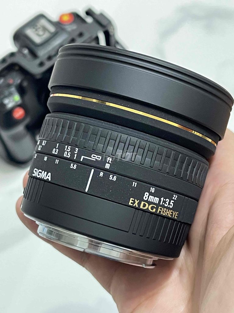 Sigma 8mm f3.5 EX DG Fisheye ngàm Canon. Mua bán Máy ảnh, Máy quay tại Quận Gò Vấp Tp Hồ Chí Minh được đăng bởi Nam Khang hình 1