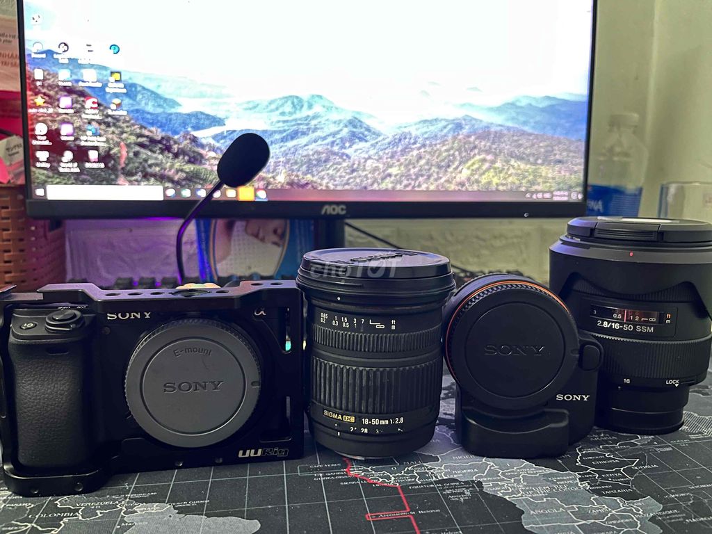 sigma 18-50 kèm ngàm chuyển laea2. Mua bán Máy ảnh, Máy quay tại Huyện Càng Long Trà Vinh được đăng bởi Vinh Phan hình 1