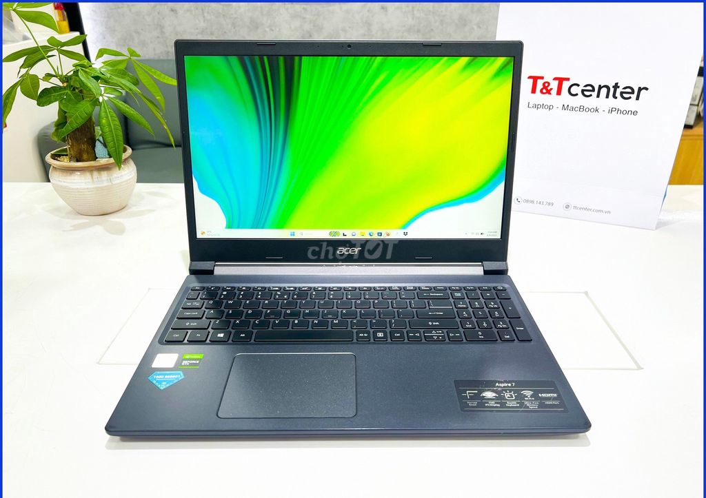 Acer Aspire A715-75G: i5-10300U/8GB/512GB/GTX 1650. Mua bán Laptop tại Quận Hải Châu Đà Nẵng được đăng bởi TTCenter 484 NÚI THÀNH hình 1