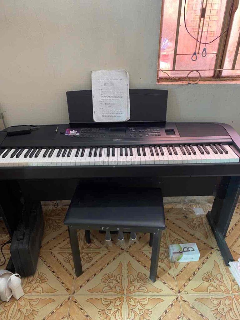 Đàn piano điện Yamaha DGX-670 Đen. Mua bán Nhạc cụ tại Thành phố Mỹ Tho Tiền Giang được đăng bởi Minh Ngọc hình 1