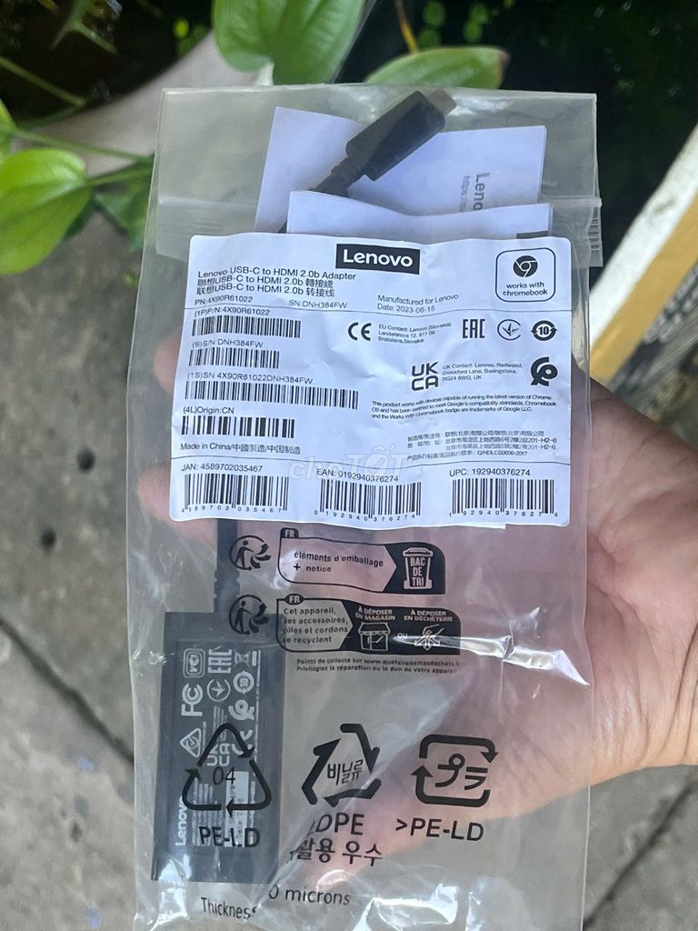 5  Đầu chuyển USB C TO HDMI mới zin chính hãng. Mua bán Phụ kiện (Màn hình, Chuột...) tại Thành phố Thủ Đức Tp Hồ Chí Minh được đăng bởi PHUOC hình 1
