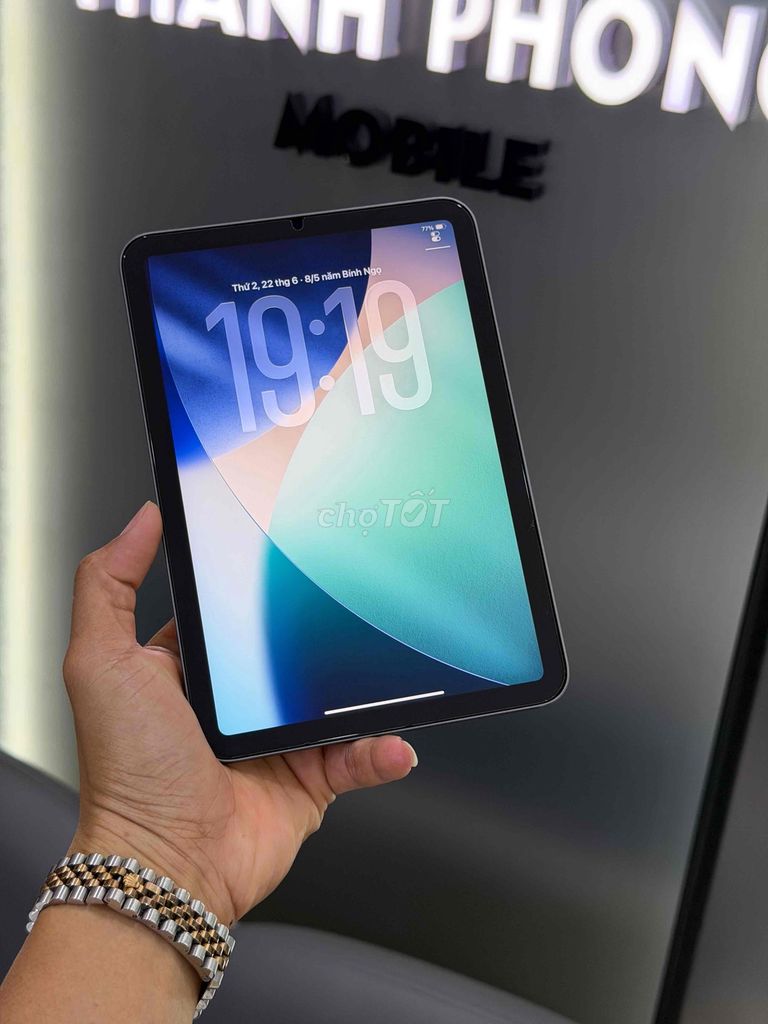 Apple iPad mini 6 A15 Bionic 64GB Wifi 99%. Mua bán Máy tính bảng tại Thành phố Cà Mau Cà Mau được đăng bởi Thanh phong  hình 1