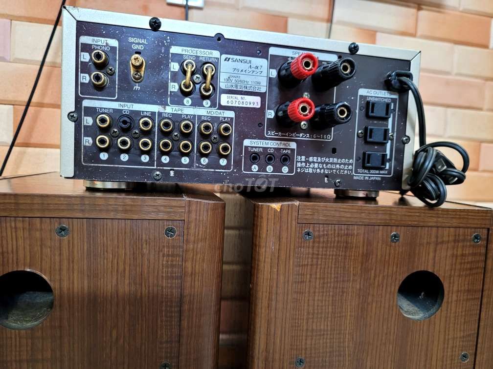Bộ Loa Ampli Sansui Alpha 7. Mua bán Tivi, Âm thanh tại Quận Tân Phú Tp Hồ Chí Minh được đăng bởi Hunacar hình 6