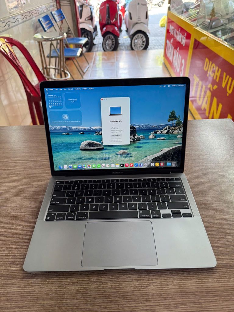 Apple MacBook Air M1 8GB/256GB Như mới. Mua bán Laptop tại Quận 7 Tp Hồ Chí Minh được đăng bởi Quang Vũ hình 1