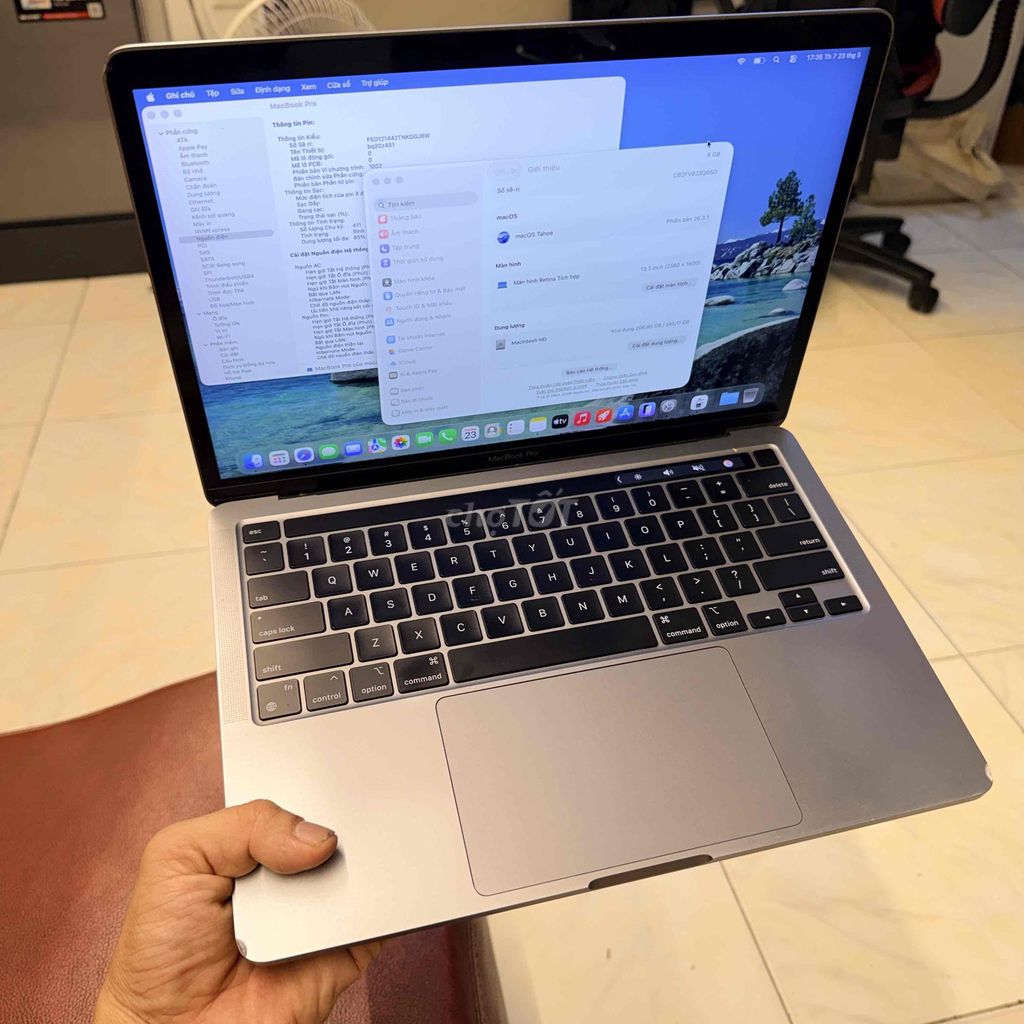 Apple Macbook Pro M1 8GB/256GB Xám. Mua bán Laptop tại Quận Ba Đình Hà Nội được đăng bởi Nguyen  hình 1