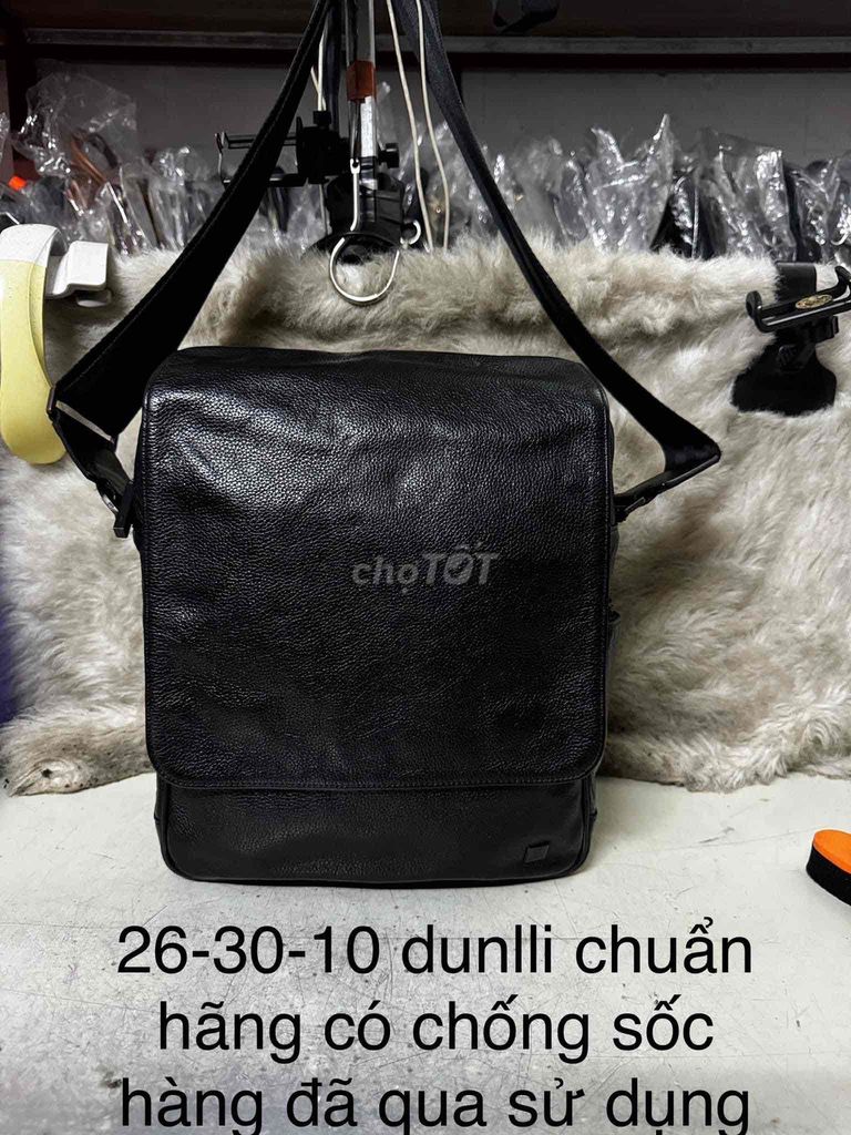 Đeo chéo DUNHILL size 26x30x10 chuẩn hãng