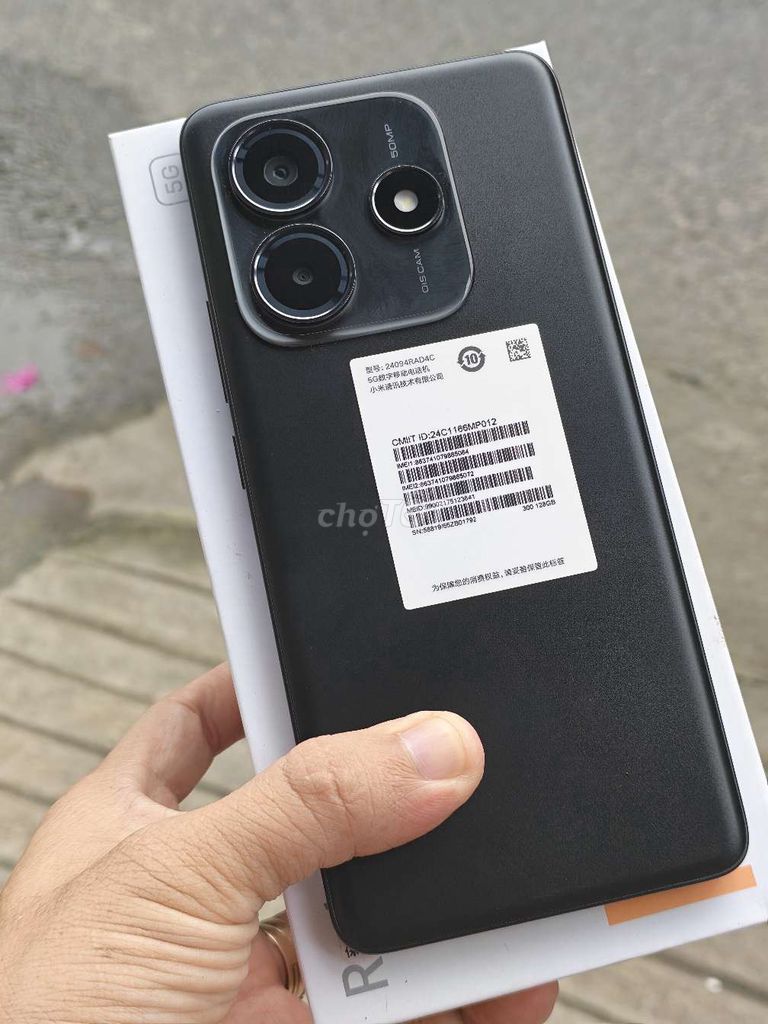 Xiaomi Redmi Note 14 8GB/128GB Đen 99%. Mua bán Điện thoại tại Quận Bình Tân Tp Hồ Chí Minh được đăng bởi Phạm Vôn hình 1