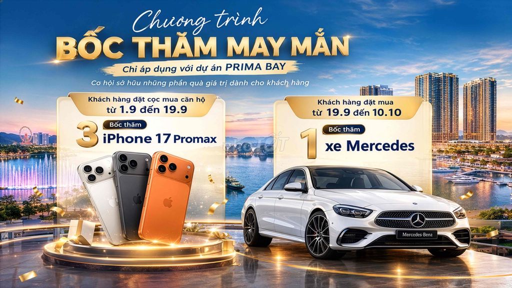 Купите квартиру и участвуйте в розыгрыше автомобиля Mercedes