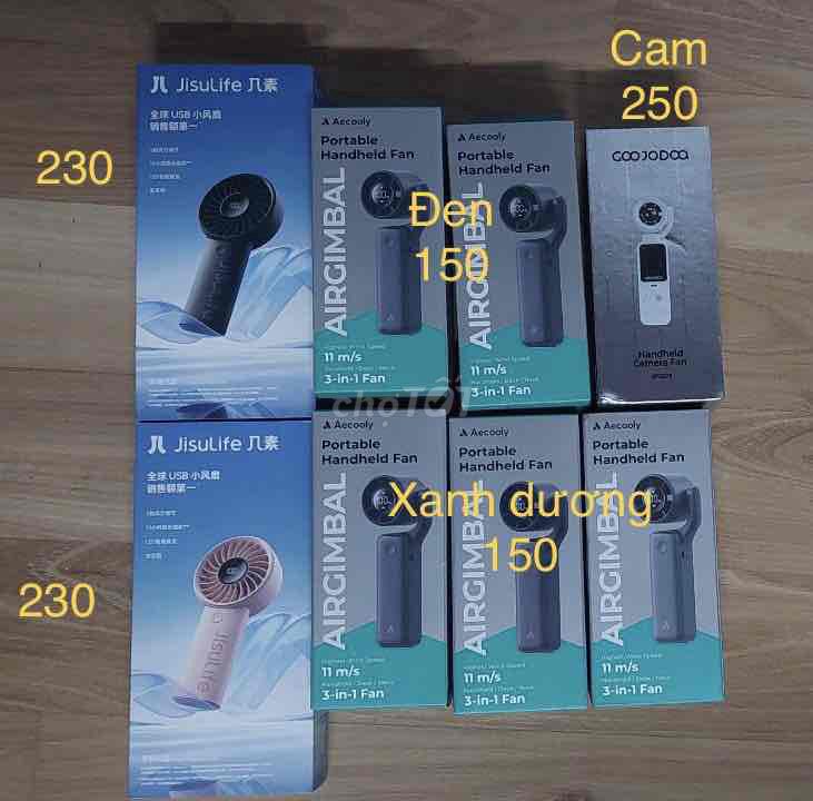 ‼️Quạt điện cầm tay. Mua bán Quạt tại Thành phố Buôn Ma Thuột Đắk Lắk được đăng bởi mkh hình 1