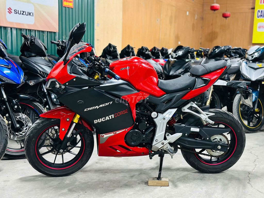 XE MÁY THANH TÙNG_GPX DEMON 150 ĐỎ ĐEN CÓ TRẢ GOP. Mua bán Xe máy tại Quận Nam Từ Liêm Hà Nội được đăng bởi THANH TÙNG hình 2