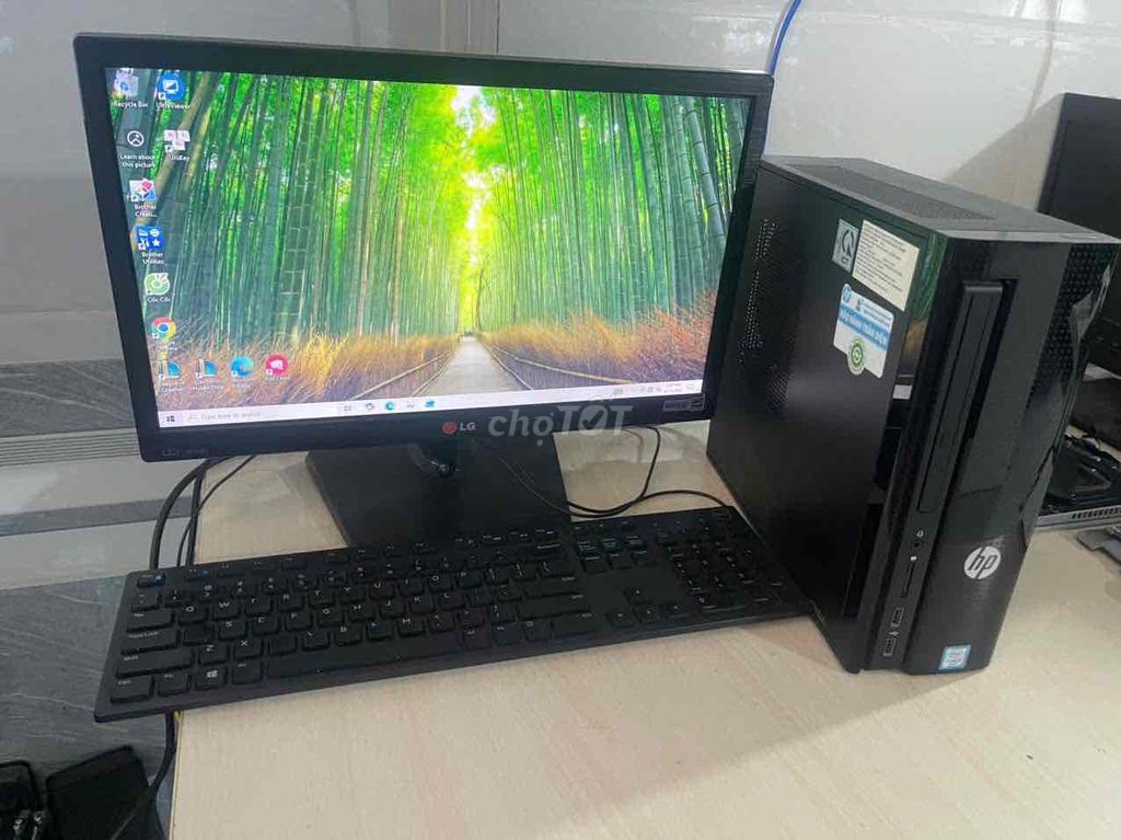 HP 300 G2 i3-6100 8GB/128GB SSD 19 inch Đen. Mua bán Máy tính để bàn tại Thành phố Dĩ An Bình Dương được đăng bởi Minh Thuận  hình 1