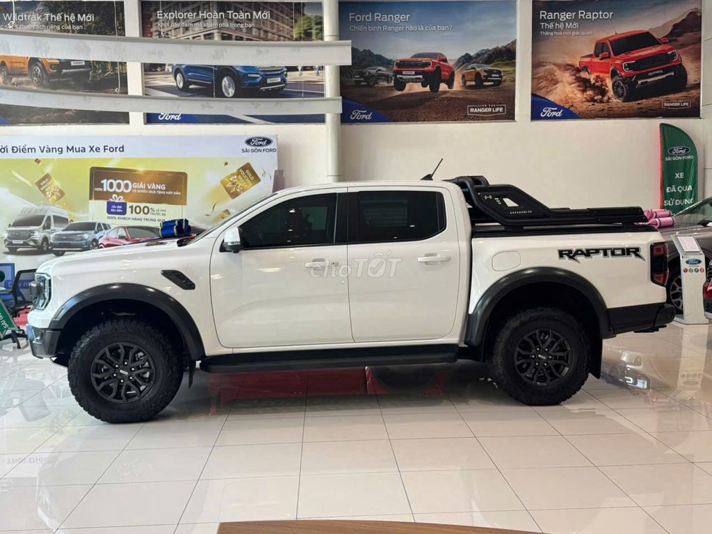 Ford Raptor 2024 Trắng 17.000 km. Mua bán Ô tô tại Quận 8 Tp Hồ Chí Minh được đăng bởi Tiến Phát Ford hình 7
