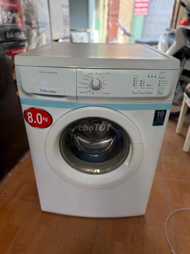 Máy giặt Electrolux 8kg cửa trước Trắng. Mua bán Máy giặt tại Quận Hoàng Mai Hà Nội được đăng bởi Tổng Kho Máy Giặt Hà Nội hình 1