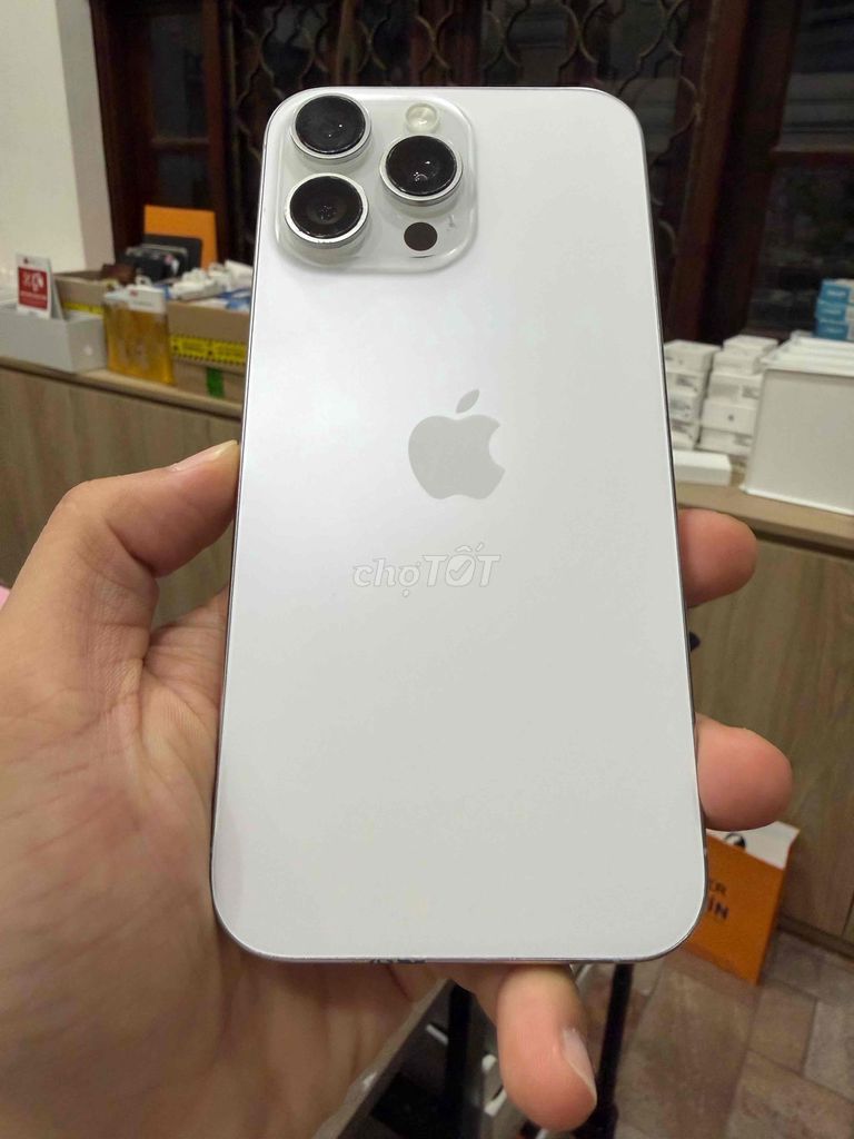 iPhone 16 Pro Max 512GB Trắng LL/a Pin 93% Zin All. Mua bán Điện thoại tại Thành phố Thủ Đức Tp Hồ Chí Minh được đăng bởi Táo Uy Tín Chuyên Cung Cấp Sỉ Và Lẻ Tuyển Công Tác Viên hình 1