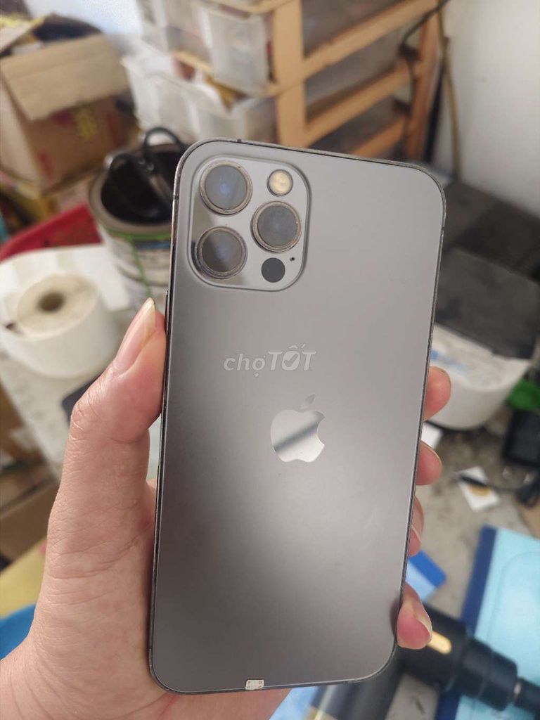 (Đà Nẵng) IPhone 12 Pro 256GB fullcn zin p100. Mua bán Điện thoại tại Quận Cẩm Lệ Đà Nẵng được đăng bởi Nguyễn Đức Ngà hình 1