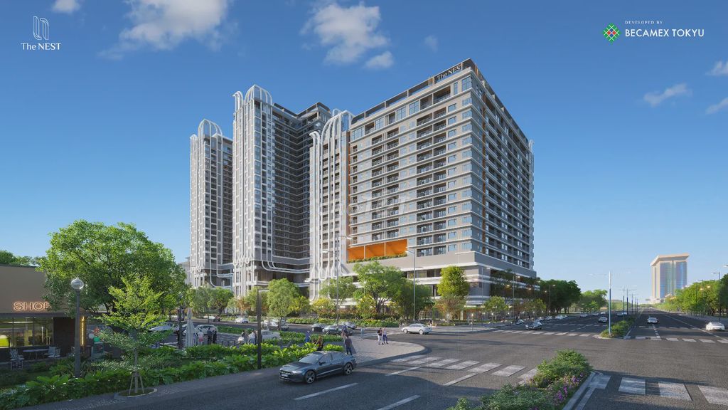 Căn hộ The Nest Midori Park,1PN, 1PN+1, 2PN, 2PN+1/3PN và Penthouse.