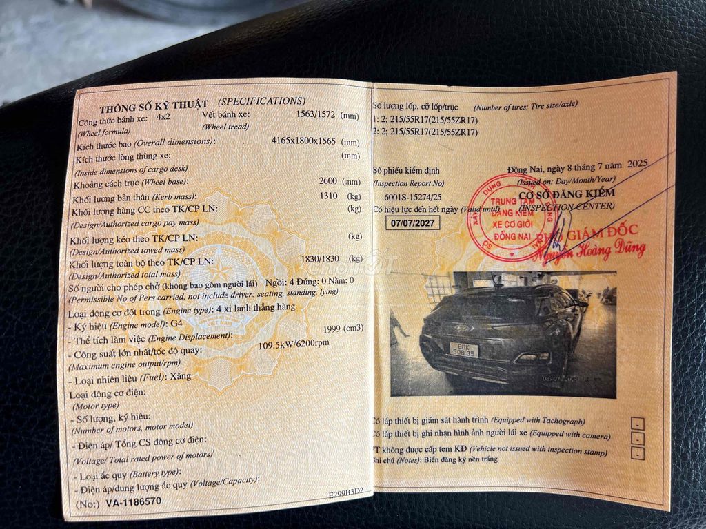 Hyundai Kona  [ AI BÁN NHẮN E - MUA GIá cao ]. Mua bán Ô tô tại Thành phố Thủ Đức Tp Hồ Chí Minh được đăng bởi Dương Văn Khánh  hình 12