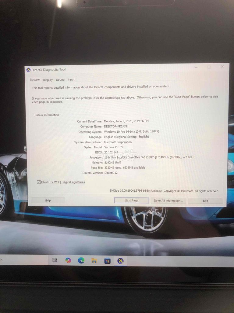 Surface  Pro 7 Plus – Core i5-1135G7/Ram8GB/SSD 25. Mua bán Laptop tại Quận Hoàng Mai Hà Nội được đăng bởi Laptop Nhật Mỹ  hình 3
