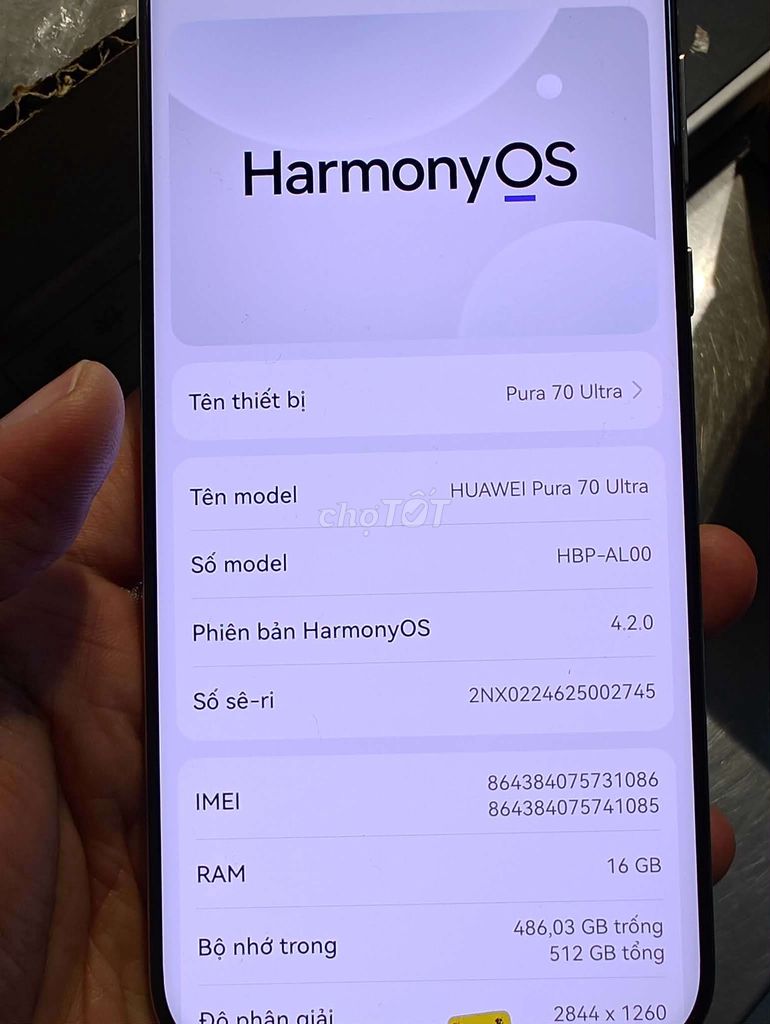 Huawei Pura 70 Ultra 512GB. Mua bán Điện thoại tại Huyện Mộc Hóa Long An được đăng bởi Lâm Thanh hình 1