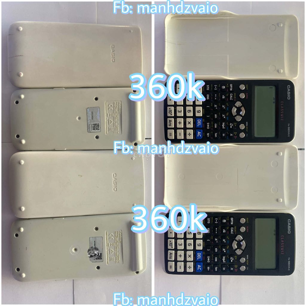 Máy tính Casio fx-580VN X trắng. Mua bán Đồ dùng văn phòng tại Quận Tân Phú Tp Hồ Chí Minh được đăng bởi Mạnh hình 1