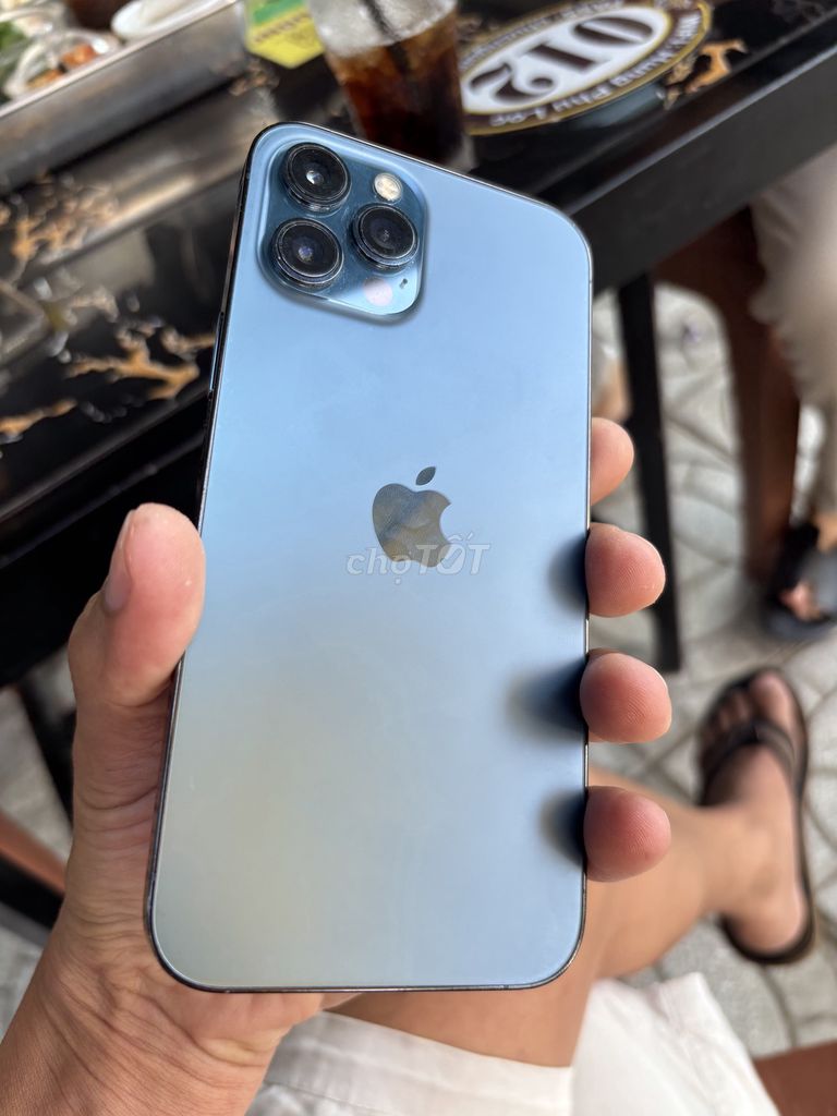 iPhone 12 Pro Max Xanh dương. Mua bán Điện thoại tại Quận Cái Răng Cần Thơ được đăng bởi Út hình 1