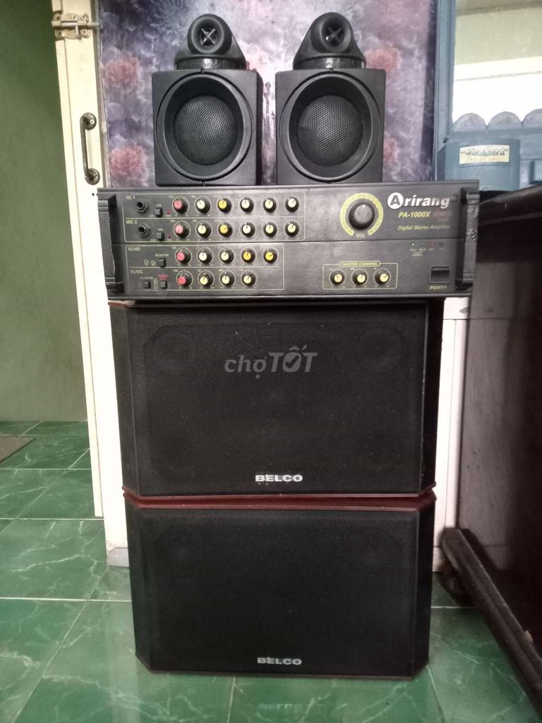 Bộ karaoke Arirang PA-1000X Đen. Mua bán Tivi, Âm thanh tại Quận Bình Tân Tp Hồ Chí Minh được đăng bởi thanh thanh hình 1