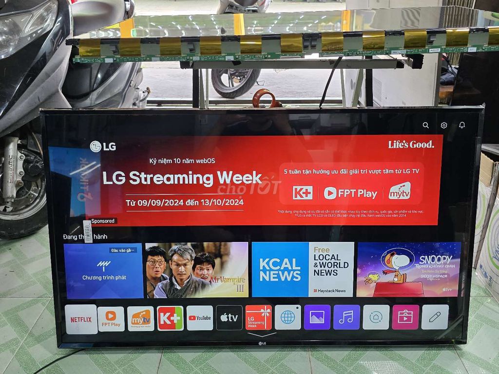 Smart LG 4K 49 in - 49UM7290. Giọng Nói - Keng 99%