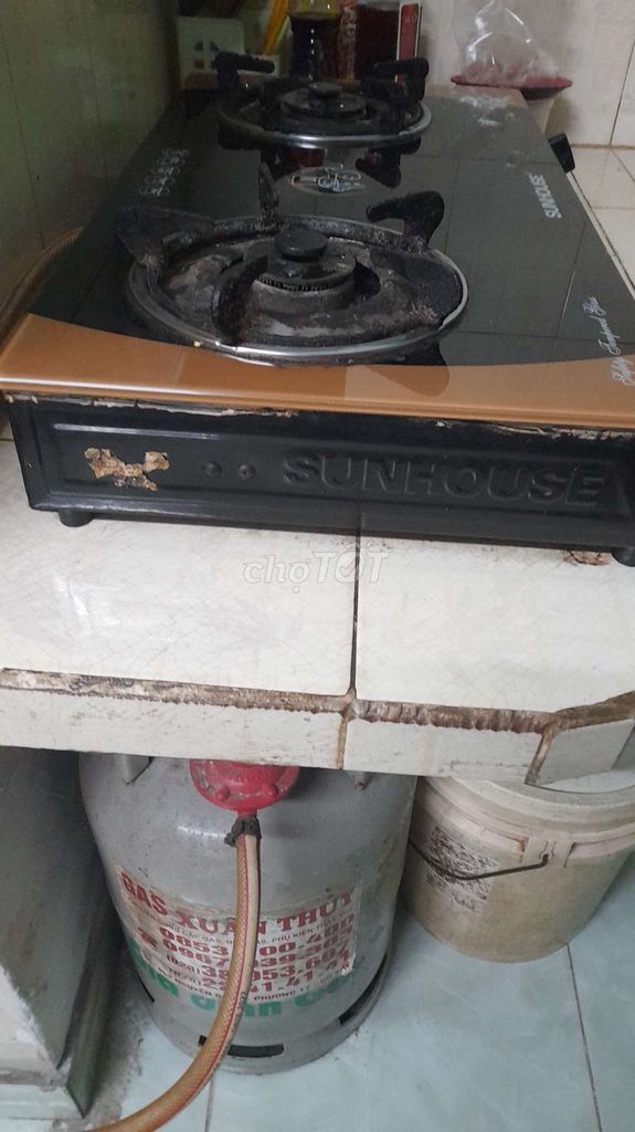 Bếp ga SUNHOUSE Kính cường lực. Mua bán Bếp, lò, đồ điện nhà bếp tại Quận Bình Tân Tp Hồ Chí Minh được đăng bởi Trần Thiên Tân hình 1