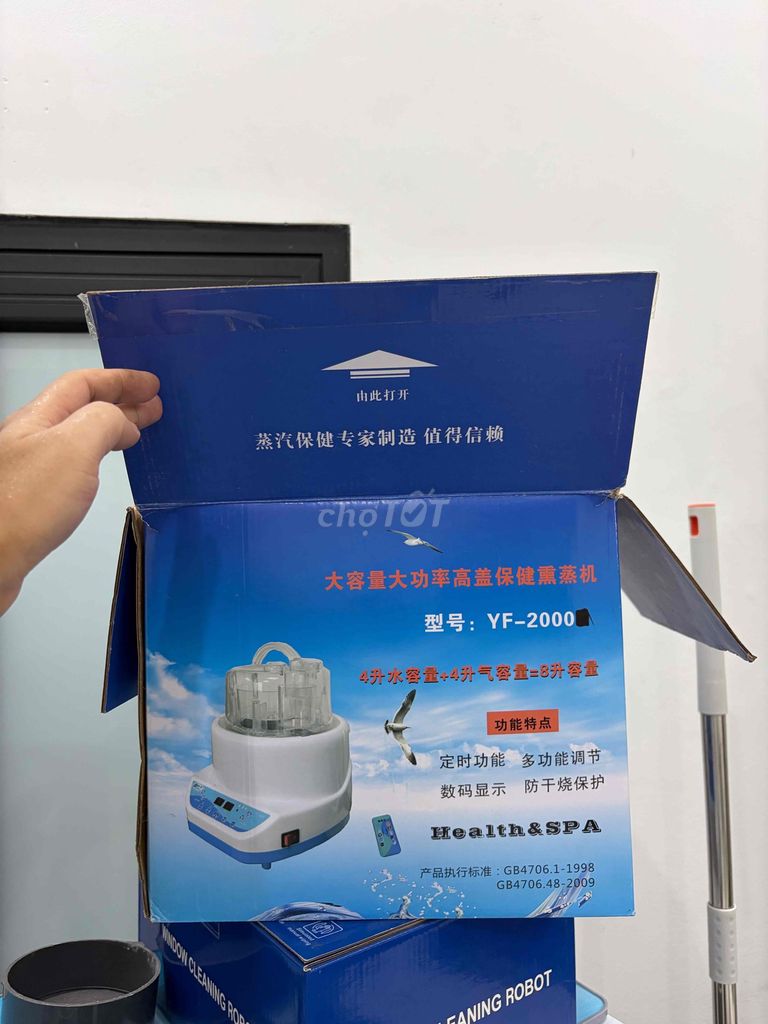 Nồi xông hơi YF-2000 8 lít Đã sử dụng. Mua bán Nội thất, đồ gia dụng khác tại Quận Đống Đa Hà Nội được đăng bởi Mr Bi hình 1