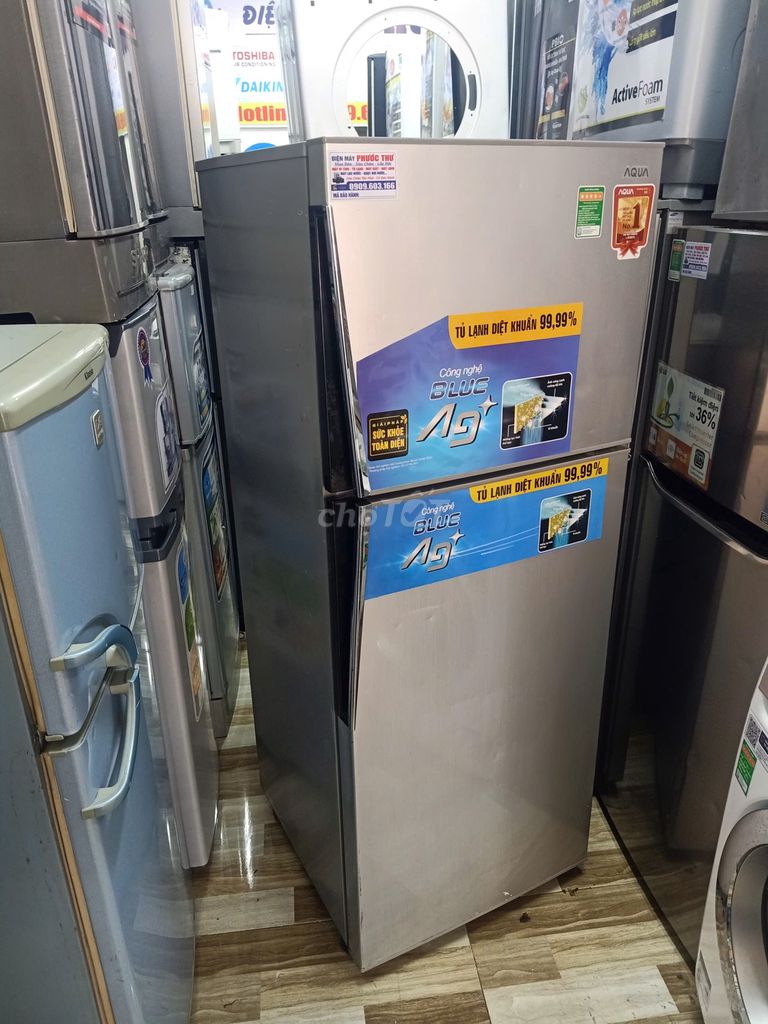 Tủ lạnh Aqua 267L🍋🍋 LÀM LẠNH OK NHẸ ĐIỆN DÙNG BỀN. Mua bán Tủ lạnh tại Thành phố Thủ Đức Tp Hồ Chí Minh được đăng bởi PHƯỚC THƯ Kho Điện Máy hình 1