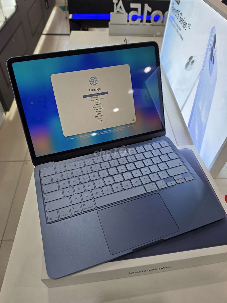 Apple Macbook Neo 8GB/256GB Xanh Indigo. Mua bán Laptop tại Thành phố Vũng Tàu Bà Rịa - Vũng Tàu được đăng bởi Tiến Phát hình 1
