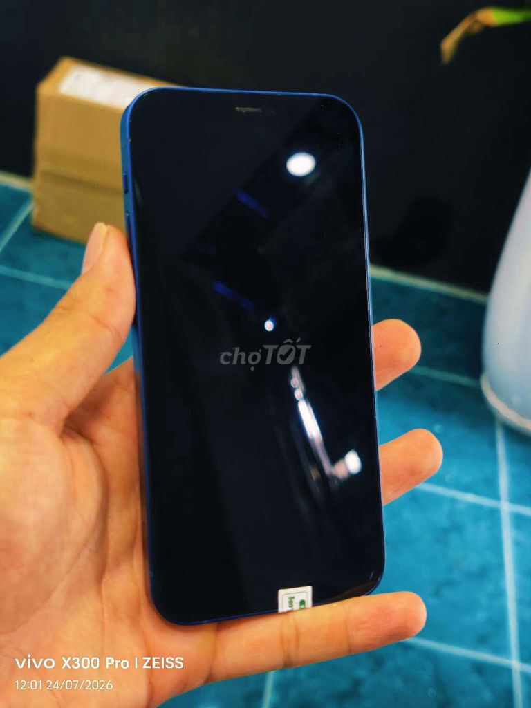 Apple iPhone 12 64GB Xanh dương Đã sử dụng. Mua bán Điện thoại tại Quận Tân Bình Tp Hồ Chí Minh được đăng bởi Duy Tânn hình 1
