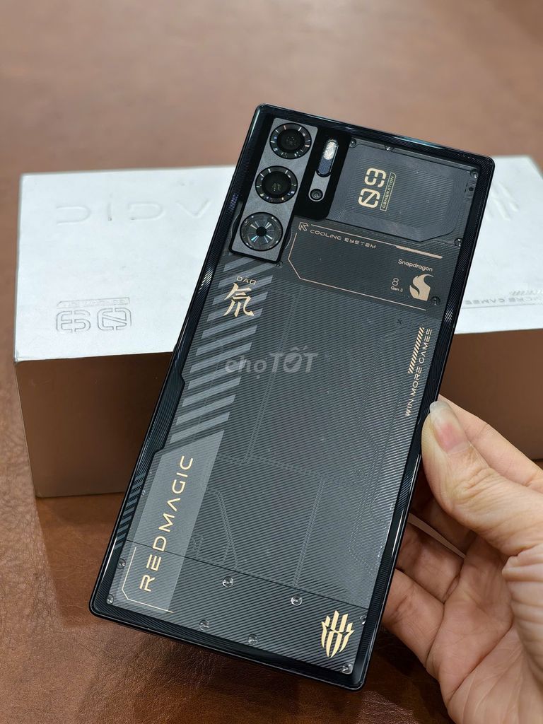 Đen, Nubia Red Magic 9 Pro bản nđ 12-512gb Fullbox. Mua bán Điện thoại tại Quận Đống Đa Hà Nội được đăng bởi Hn Store hình 1