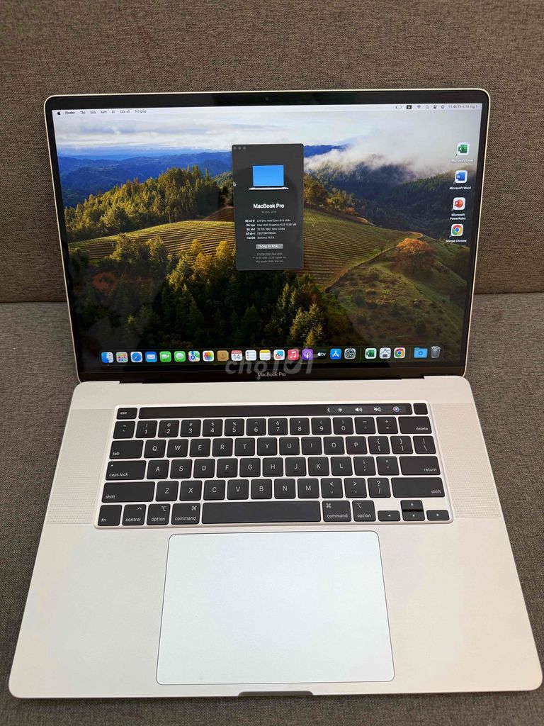 MacBook Pro 2019 i9 16 inch,  Ram 32G, SSD 1T. Mua bán Laptop tại Quận Thanh Xuân Hà Nội được đăng bởi Mạnh Vũ hình 1
