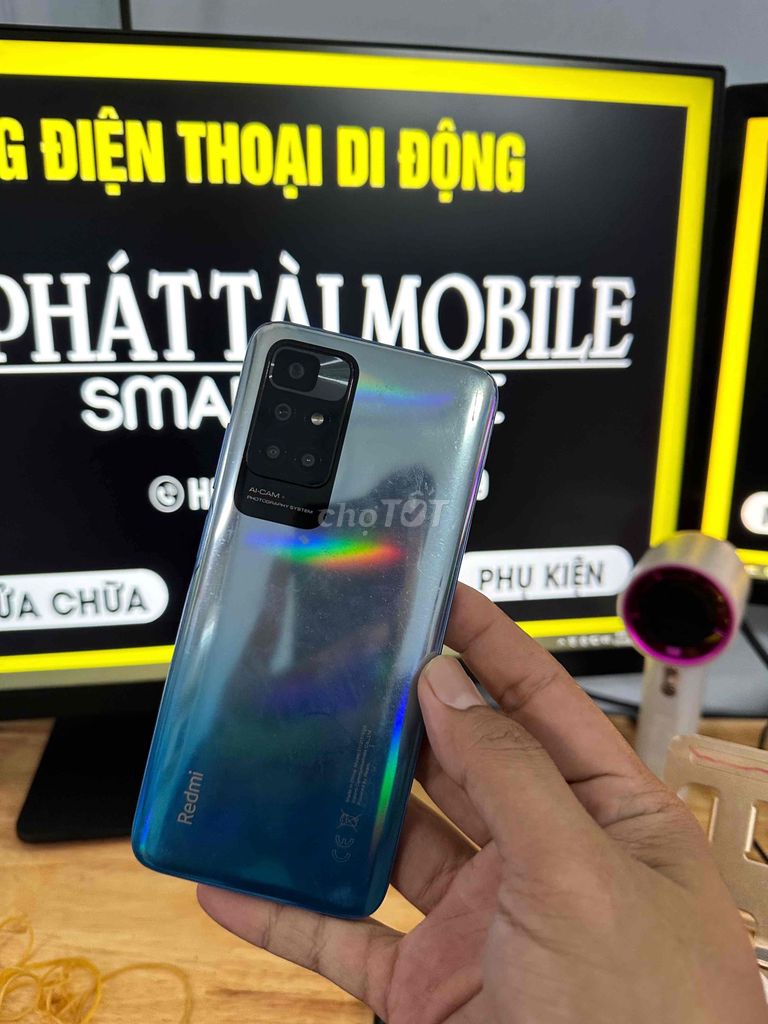 Xiaomi Redmi 10 2022 128GB Xanh. Mua bán Điện thoại tại Thành phố Quảng Ngãi Quảng Ngãi được đăng bởi Phát Tài Mobile  hình 1