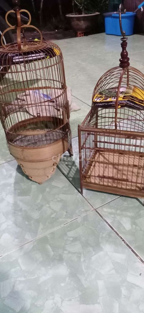 Lồng chim tre Nâu. Mua bán Phụ kiện, Thức ăn, Dịch vụ tại Huyện Nhà Bè Tp Hồ Chí Minh được đăng bởi Thông  hình 1